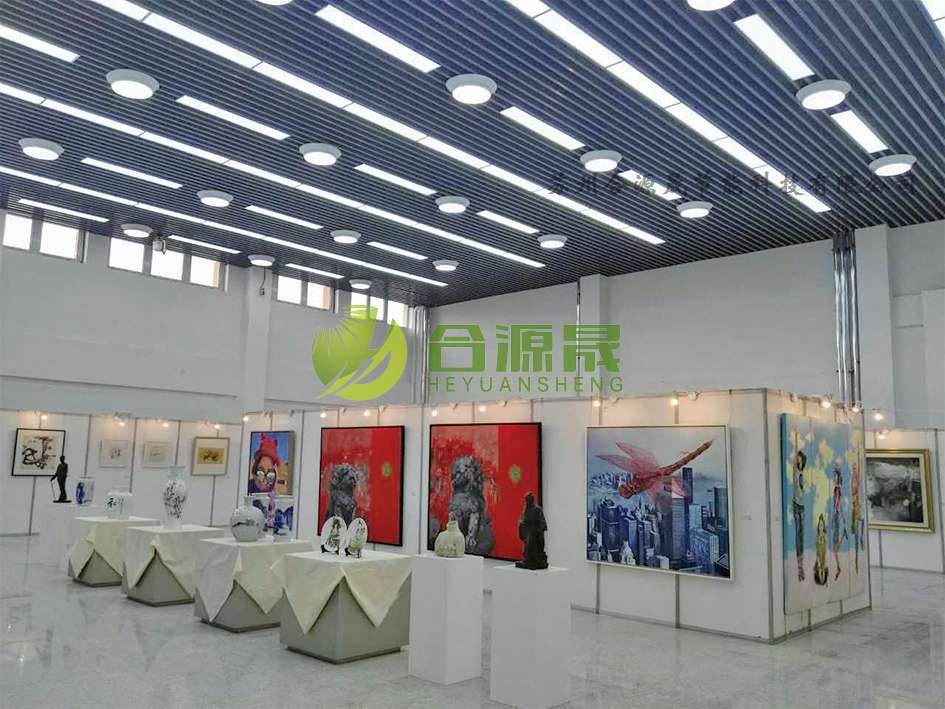 山东建筑大学展厅日光照明系统使用案例03