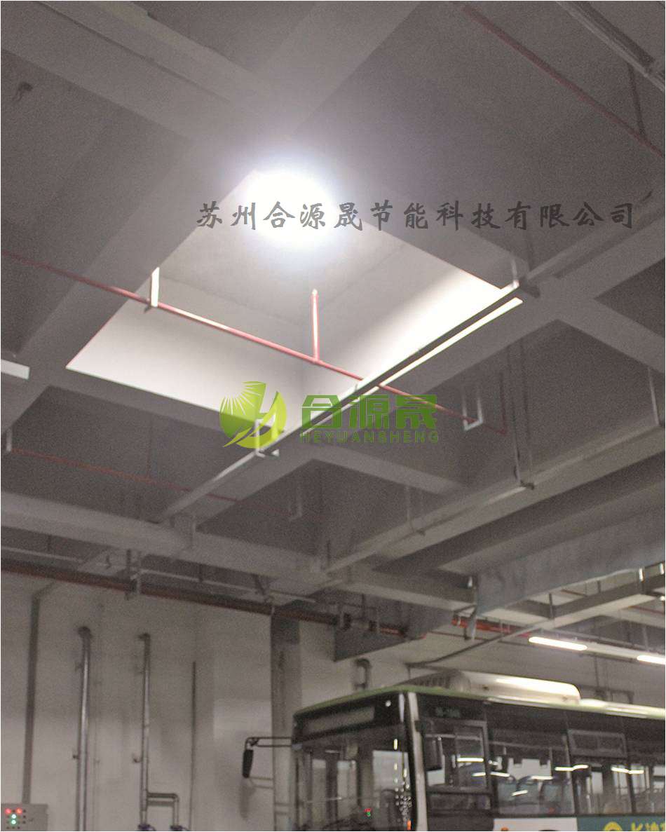 长沙火车南站东广场导光管采光系统使用案例03